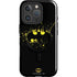 DC Comics Batman Logo Yellow Splash iPhone 16 Pro Magsafe Impact Case